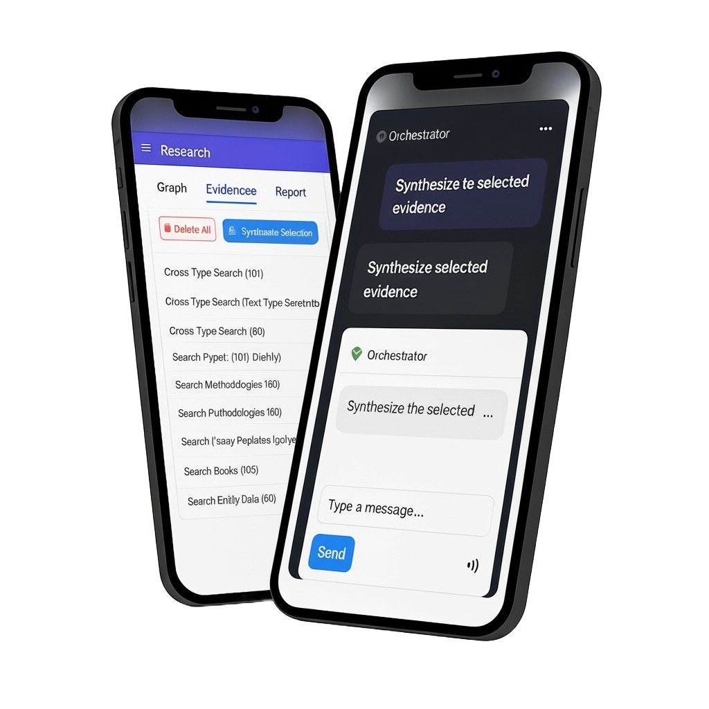 Kashef.ai platform on a device