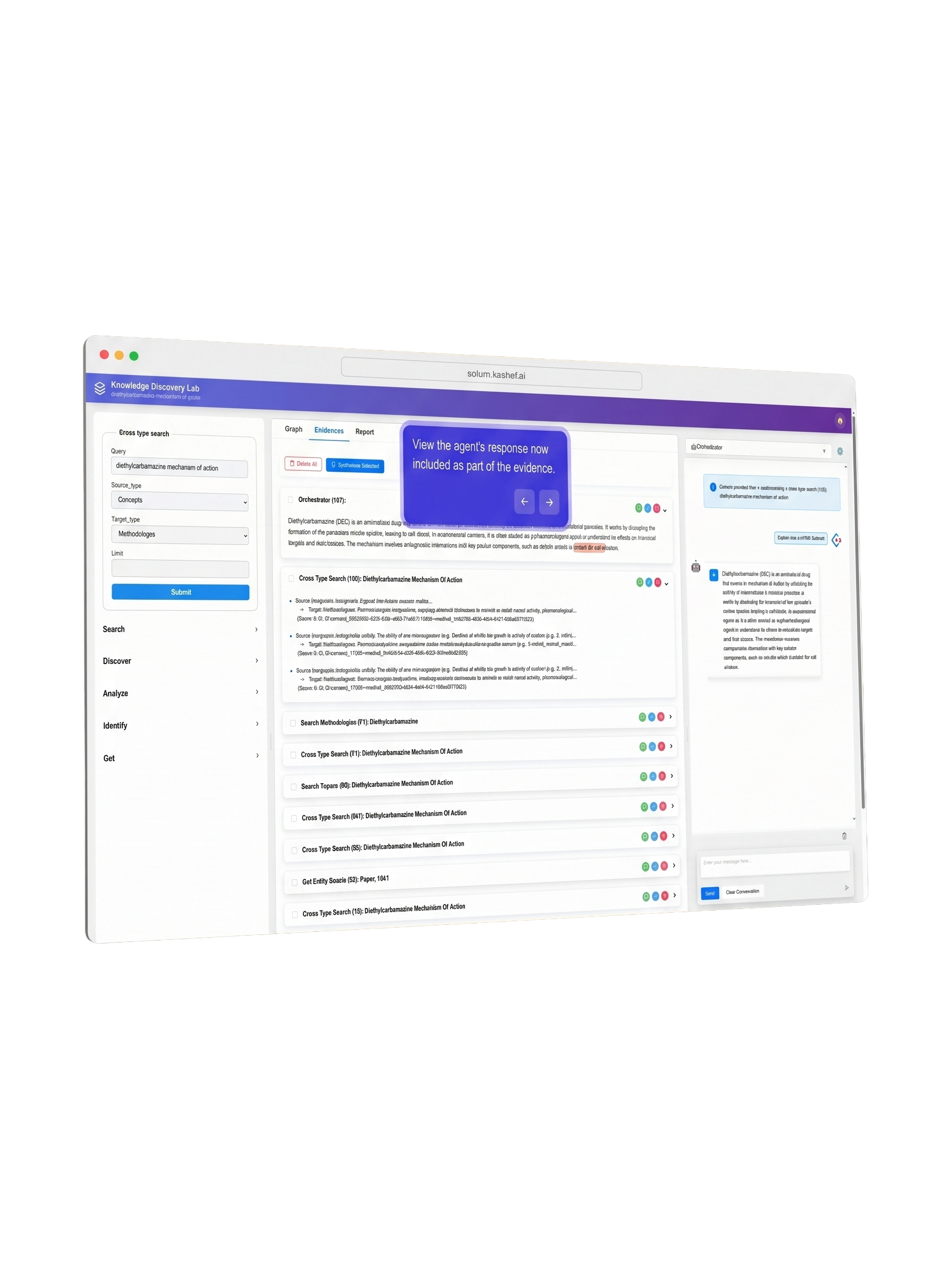Solum Explorer demo screenshot